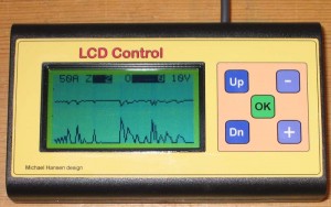 LCD with graph